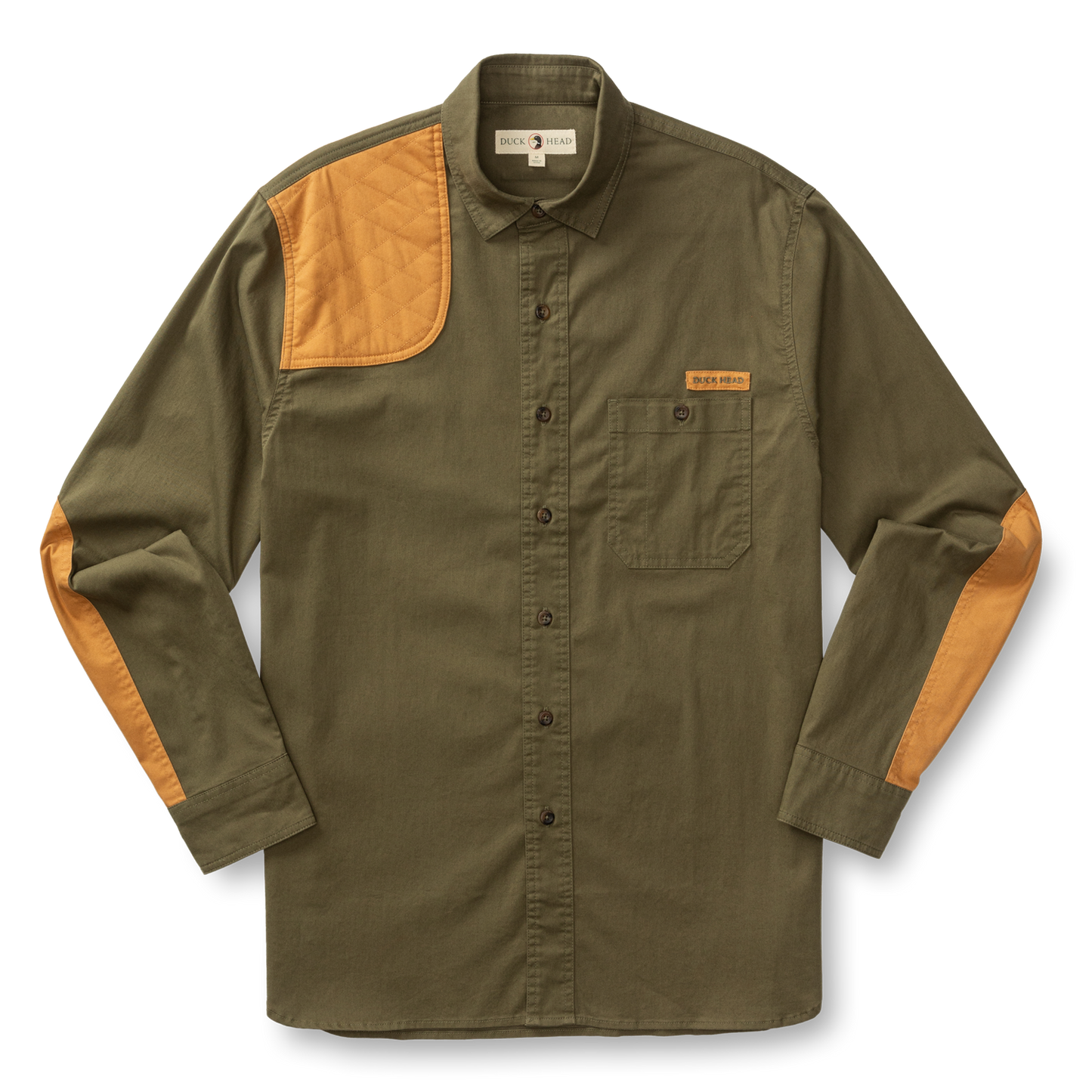 Duck Head Woodland Shooting Shirt - Olive