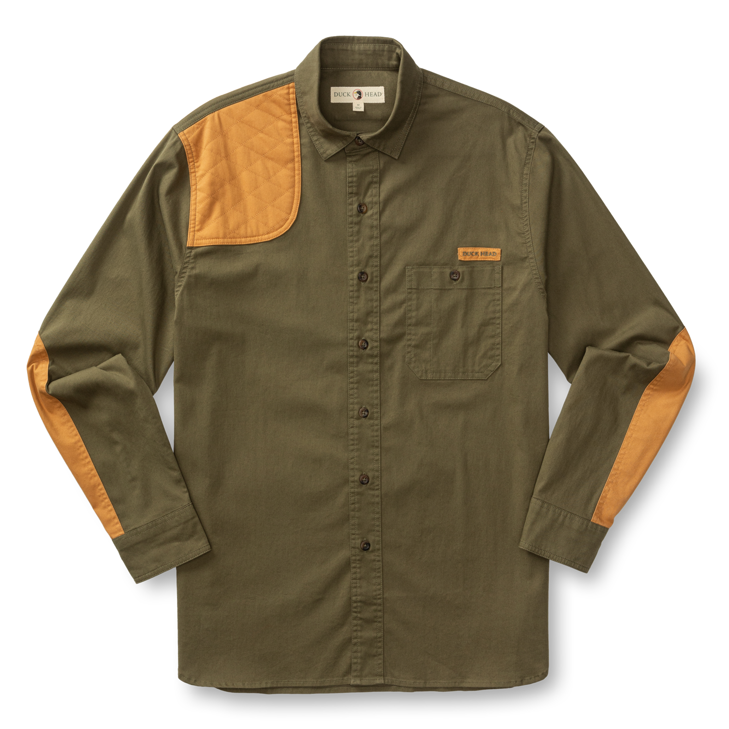 Duck Head Woodland Shooting Shirt - Olive