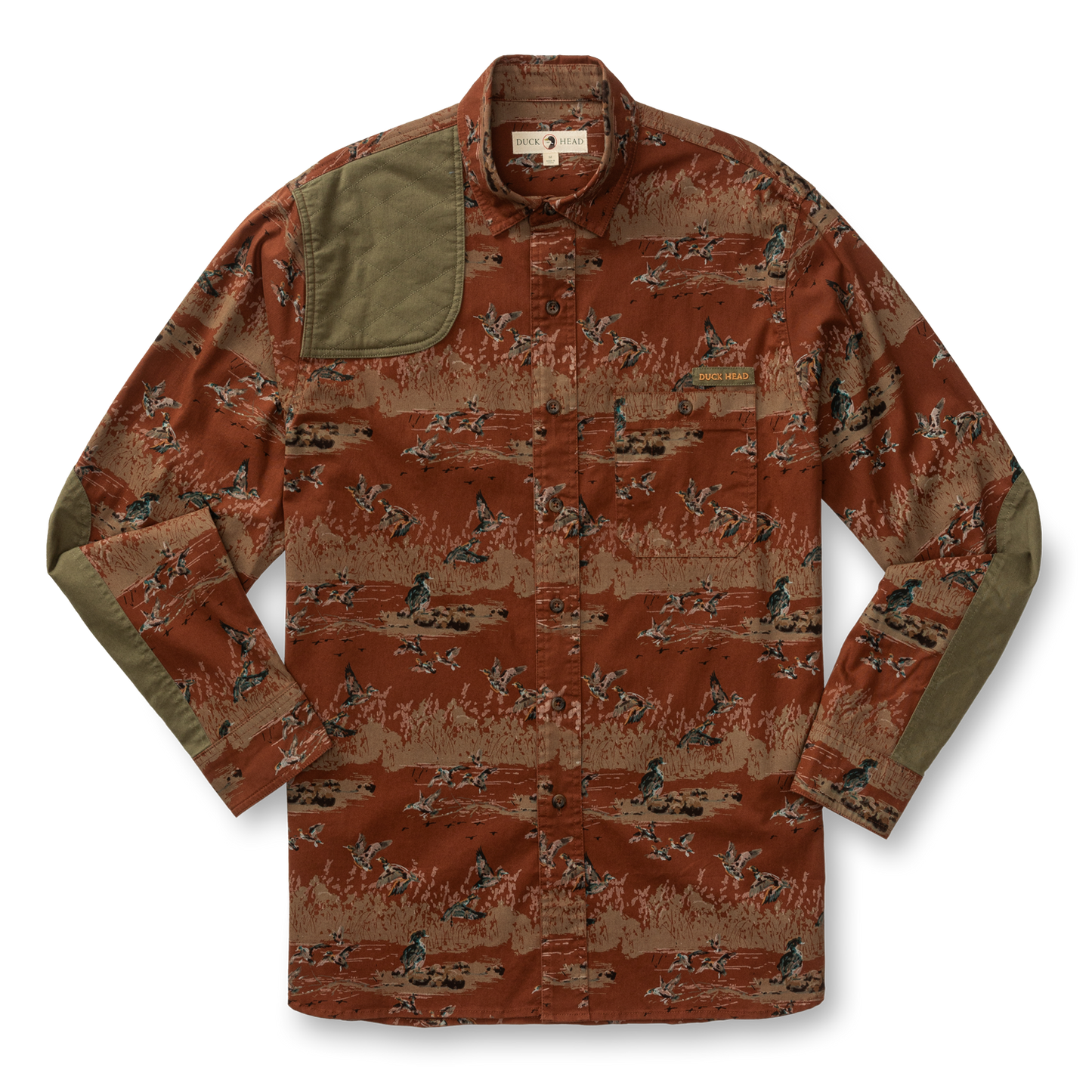 Duck Head Woodland Shooting Shirt - Flyover Print