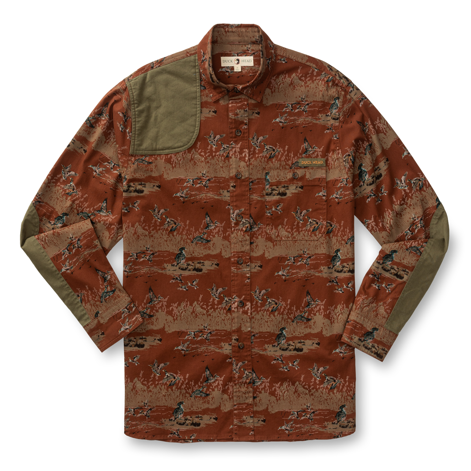 Duck Head Woodland Shooting Shirt - Flyover Print