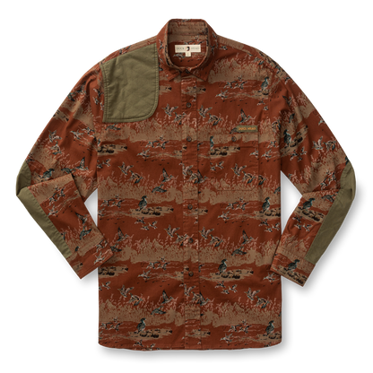 Duck Head Woodland Shooting Shirt - Flyover Print