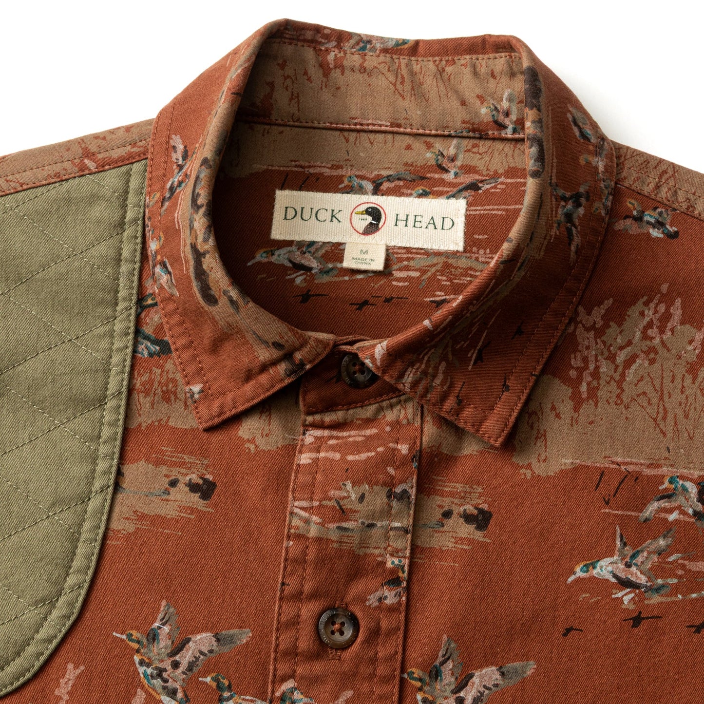 Duck Head Woodland Shooting Shirt - Flyover Print