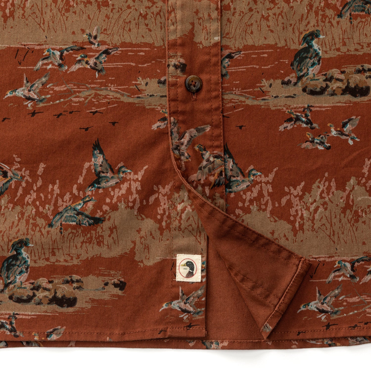 Duck Head Woodland Shooting Shirt - Flyover Print