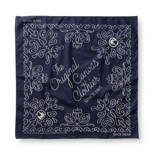 Duck Head The Original Canvas Clothier Bandana - Maritime Blue