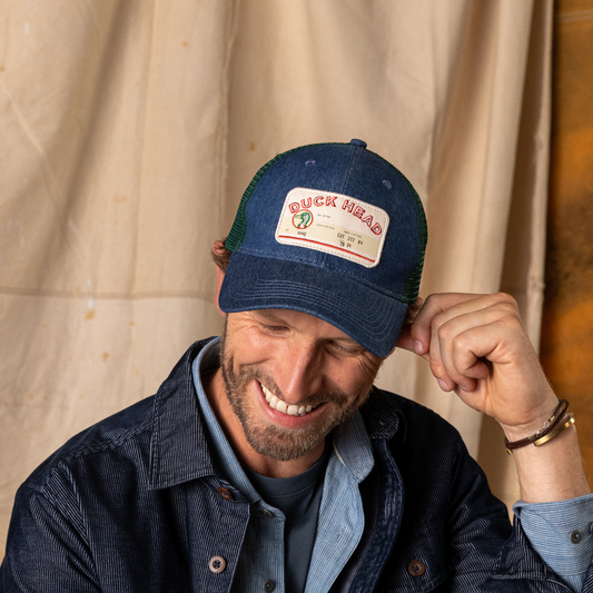 Duck Head Denim Trucker Hat - 160th Anniversary Edition