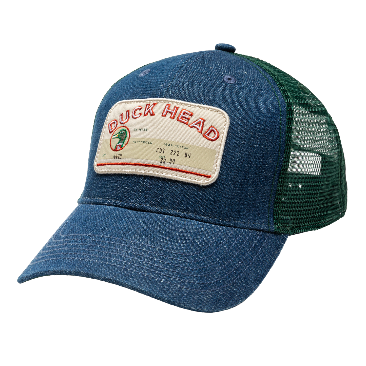 Duck Head Denim Trucker Hat - 160th Anniversary Edition