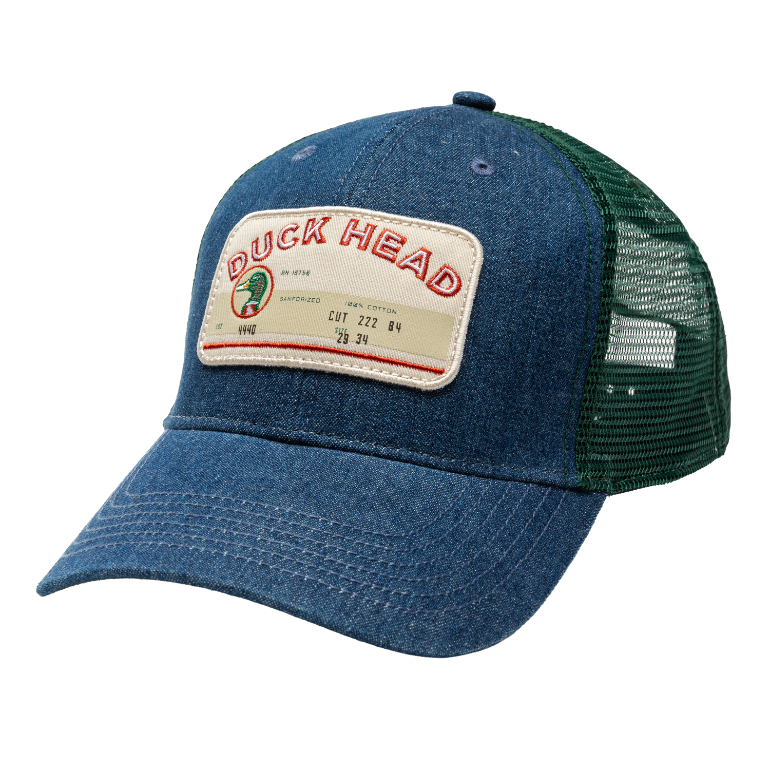 Duck Head Denim Trucker Hat - 160th Anniversary Edition