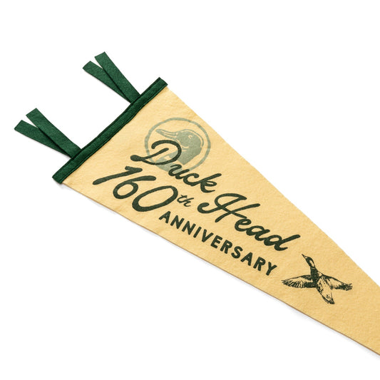 Duck Head 160th Anniversary Pennant - Cream