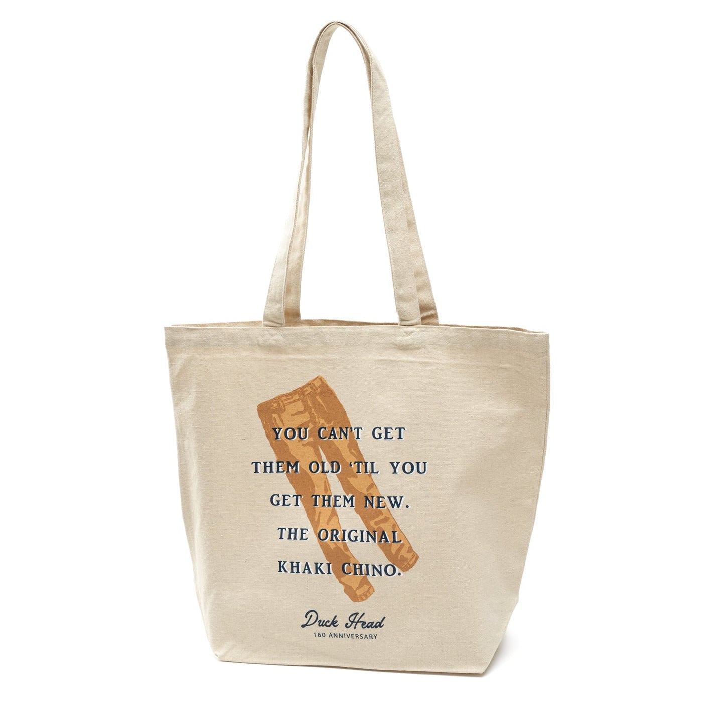 Duck Head The Original Khaki Chino Canvas Tote - Natural