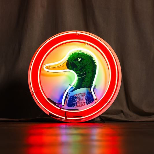 Duck Head Retro Duck Head Neon Sign